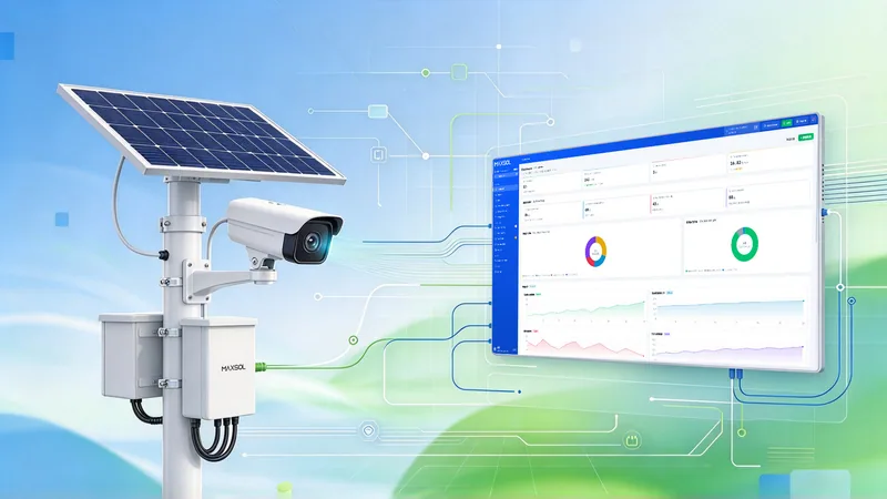 System zasilania słonecznego z inteligentnym sterowaniem
