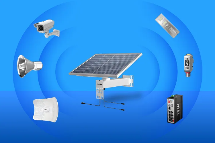 System zasilania solarnego CCTV